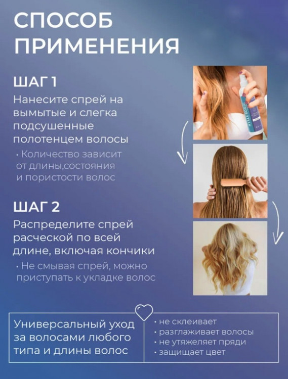 Dctr.Go Спрей для волос 15 в 1 термозащита и блеск 250 мл в Москве