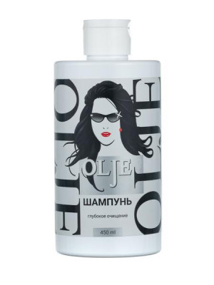 OLJE Professional Шампунь – скраб глубокая очистка, для роста волос для любого типа волос, 450 ml