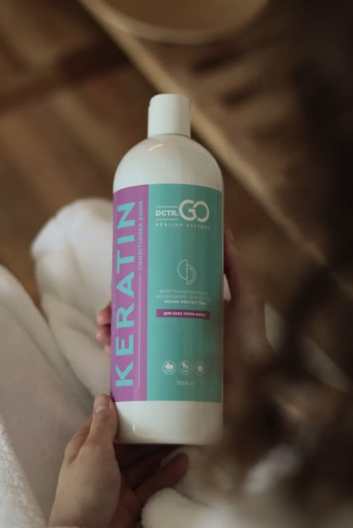 Dctr.Go. Увлажняющий кондиционер бальзам с кератином для волос 1000 мл в Москве Dctr.Go. Увлажняющий кондиционер бальзам с кератином для волос 1000 мл в Москве